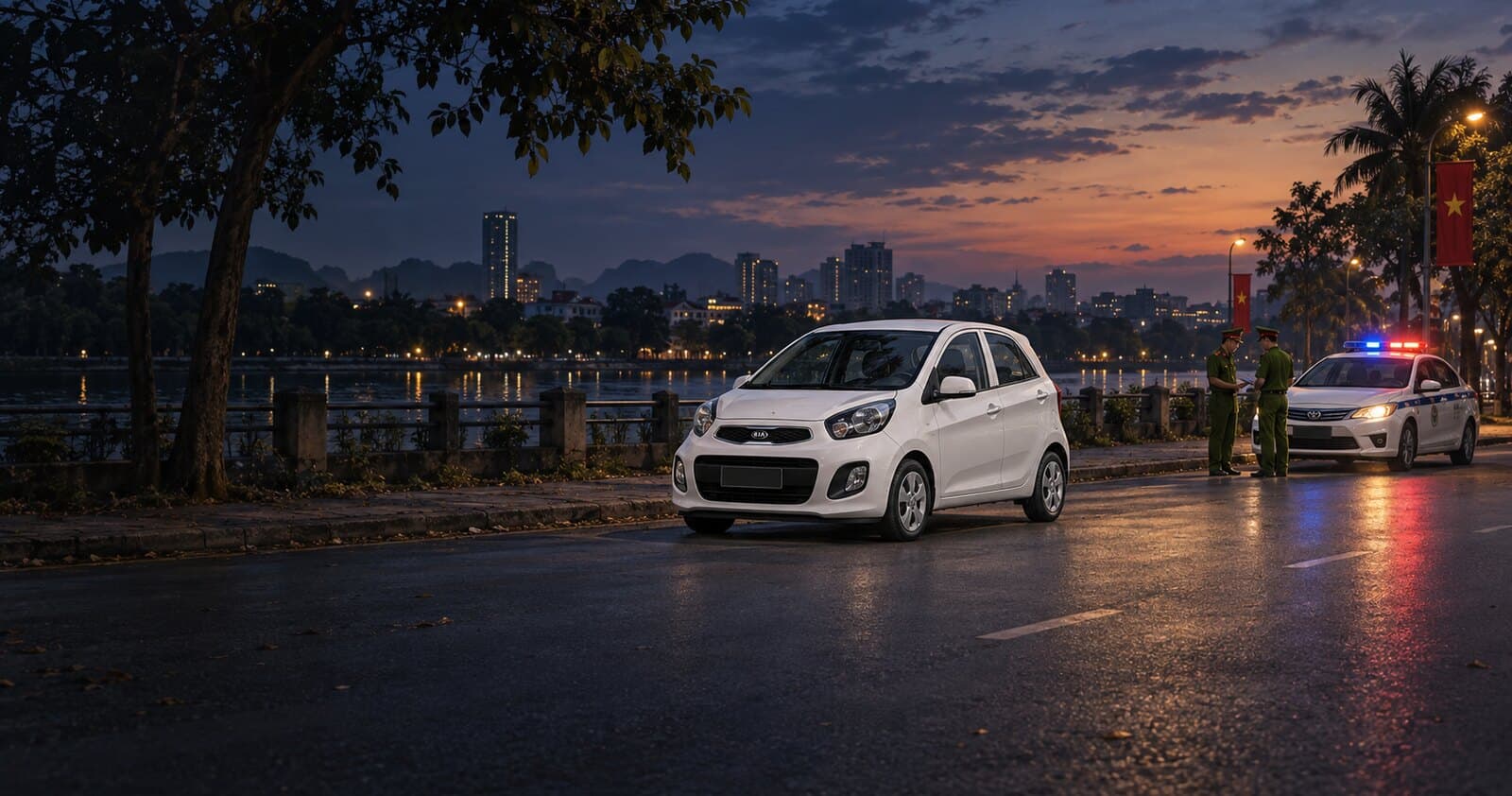 A rented car and an attempted gold theft in Đắk Lắk: how VinRent responded